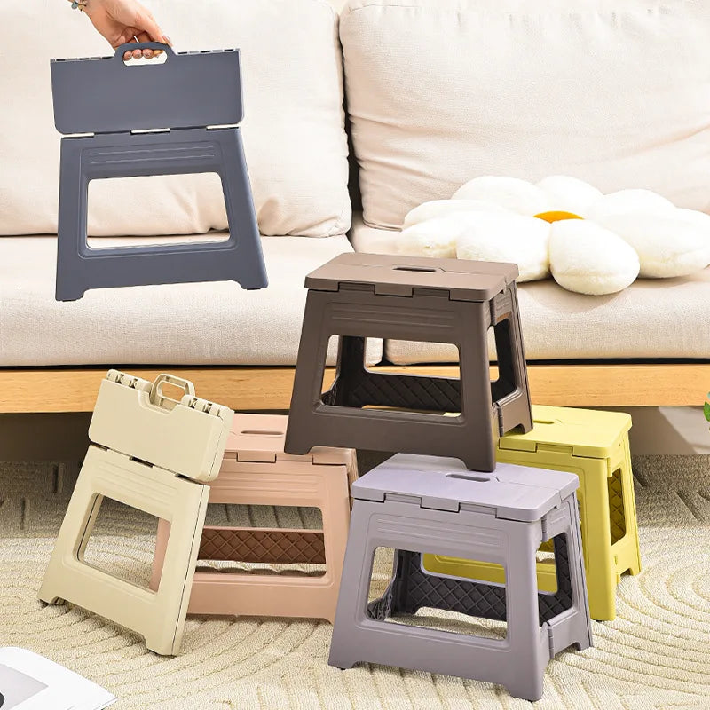 كرسي HTMCK قابل للطي بتصميم متكامل، خفيف الوزن وهيكل سميك، محمول للمنزل والتخييم وصيد الأسماك